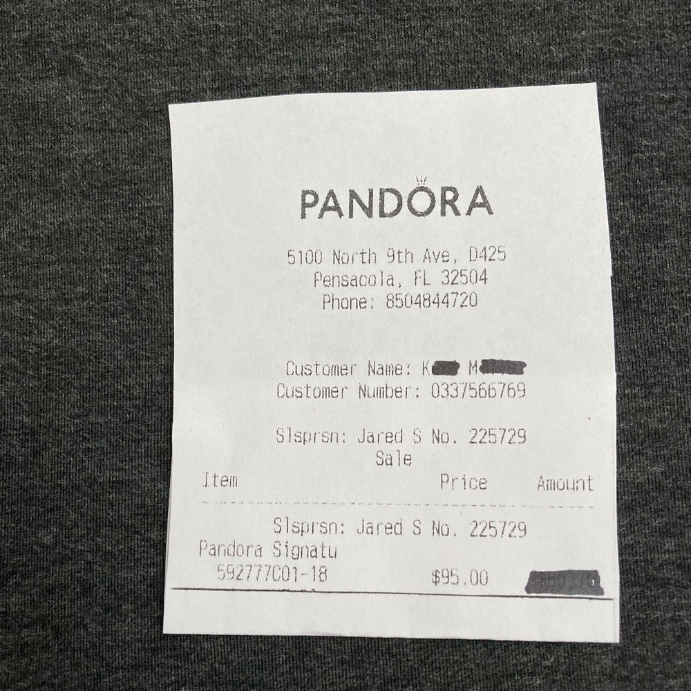 SOLD! - PANDORA Signature Pave Bold Chain Bracelet -New - 7.1" Length-GORGEOUS ! - Picture 5 of 5